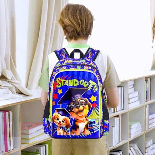 Image of AGSDON 3PCS Backpacks for Girls, 16 inch Elementary Kids Backpack Preschool School Bookbags and Lunch Box