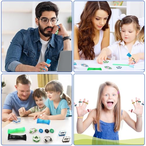 16 Stück Fidget Toys Sets, Adhs Spielzeug Fidget Toys Kinder Anti Stress Spielzeug Anti Angst Geschenke