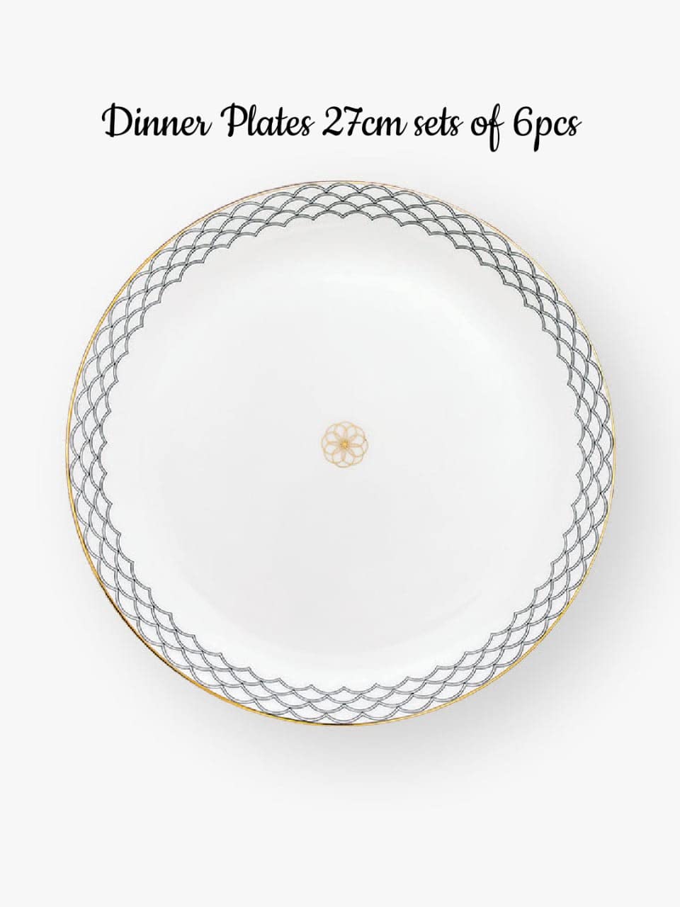 Ls luxurious Fiorivita Dinner Set 21Pcs 2