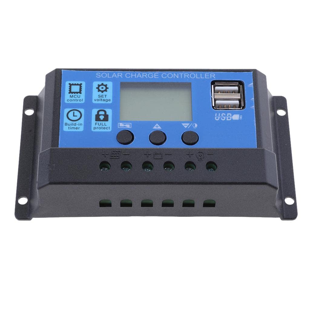 TRENDIVIBE 30A Solar Panel Charger Controller LED Lamp Water Pump Energy Save 12V/24V-image-31