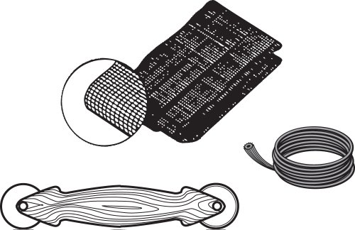 Image of Prime-Line P 7515 Screen Door Repair Kit, 36 In. x 84 In. | Rolling Tool Included, Charcoal Fiberglass Screen Cloth, Black Spline, For Windows or Patio Doors