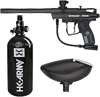 Vista 10 de Kit de pistola para paintball Action Village Kingman Spyder Victor Entry (Azul brillante)