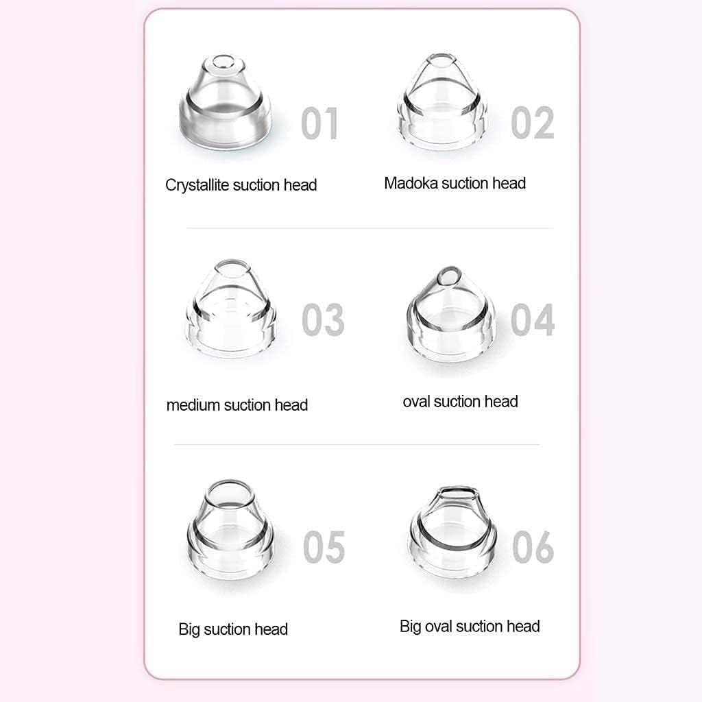 Facial Pore Cleaner Suctioner, Electric Acne Extractor Tools Beauty Device for Women & Men
