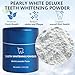 Magic Toothpaste Whitening Booster Powder,Snow Magic Teeth Whitening Powder,Purely White Teeth Whitening Powder,Tooth Whitening Powder Toothpaste for Stain Removal, for a Dazzling Smile(2PCS)