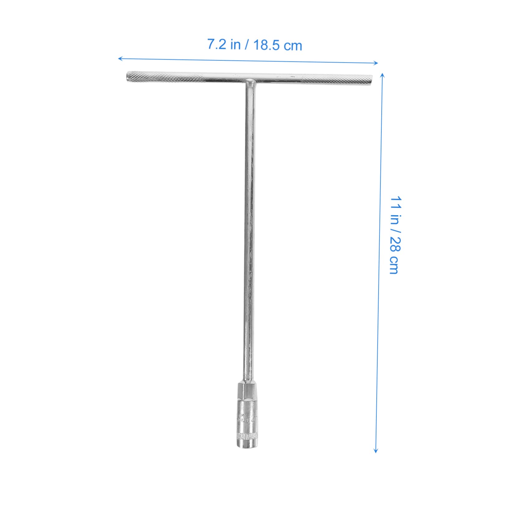 Housoutil Set di 7 Pezzi Chiavi a Bussola Esagonali T Impugnatura Comoda in Acciaio Cromo-vanadio Resistente da 8mm a 19mm per Riparazioni e Uso Quotidiano