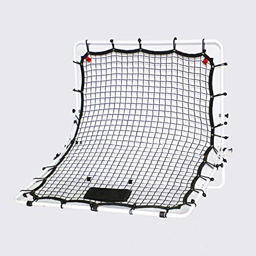Net de rebond softball et baseball avec arc de déflexion pour exercices de lancer