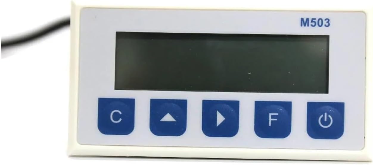 Linear Scale Encoder Kit,Linear Encoder Kit, Magnetic Scale Sensor DRO Display Integrated Embedded Magnet Measurement Magnetic Tape with Stain Belt Profile Woodworking for Milling Lathe(Display-500mm