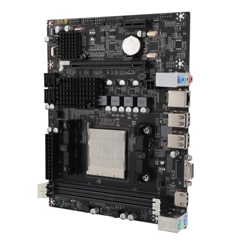 Denash Gaming Motherboard, AM3 Socket A78SD3 Computer Motherboard mit 16 GB DDR3 -Speicher, 4 3.0 -Ports, 100 Mbit/S Ethernet, VGA und -Ausgabe für für Richland -Prozessoren