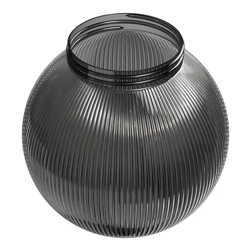 Image of KASTLITE 6 inch Colored Acrylic Festival Replacement Globe, Screw-in Neck | Threaded 3.25 inch Screw-in Neck Fits Standard Festival String Light Sockets, UL Approved for Bulbs up to 60 Watts