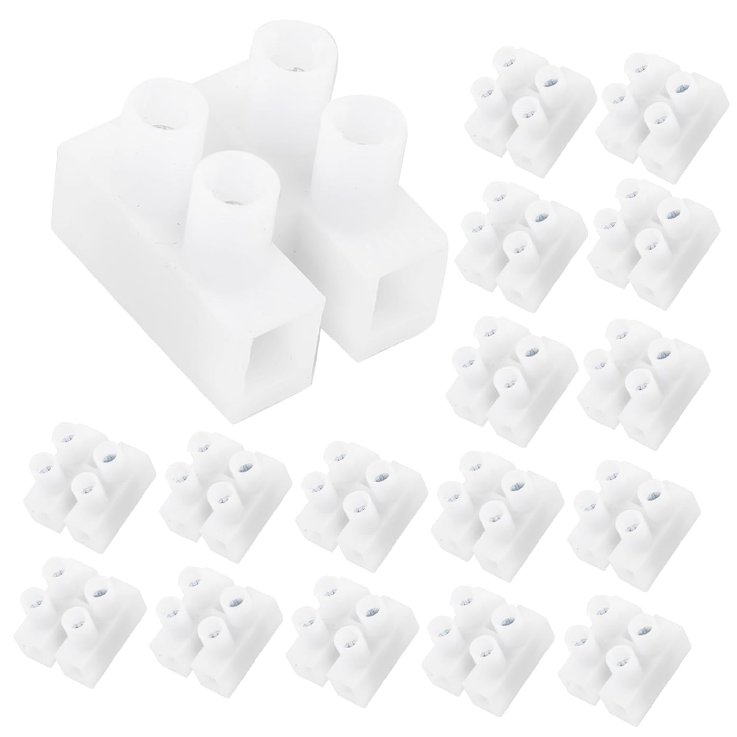 Gatuida 100pcs Quick Terminal Quick Connector Small Wire Connectors