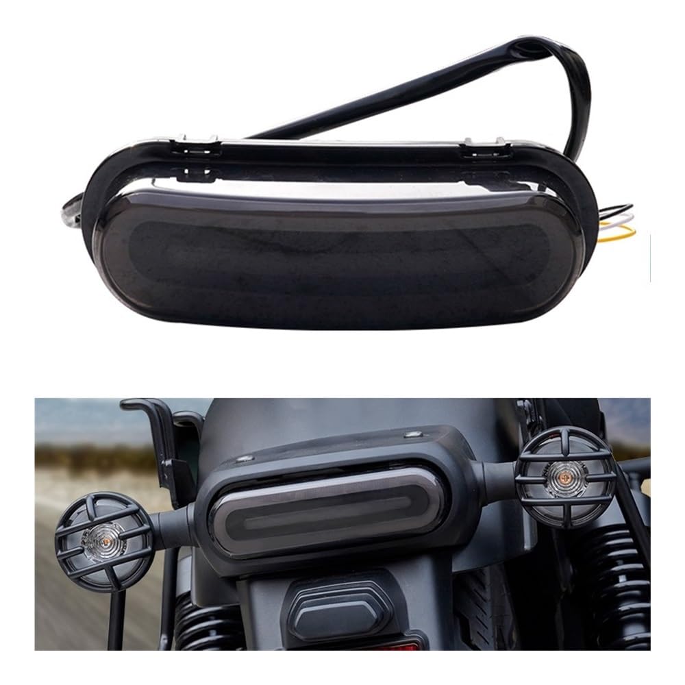 Traseras Freno Lámpara Luces Traseras De LED NEGRO Para Motocicleta, 12V Brillo, Luz Freno Para CM300 CM500