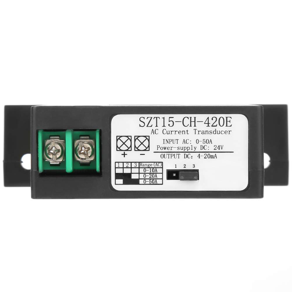Wechselstromwandler 4-20 mA-Stromwandler Transformator Sensor AC 0-50A SZT15-CH-420E