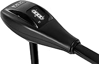 Vista 4 de Motor de arrastre eléctrico de empuje de 40 libras, motor de arrastre de agua salada montado en el travesaño para kayak barco inflable, eje de 30