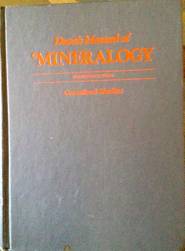 Dana's Manual of Mineralogy 0471422258 Book Cover