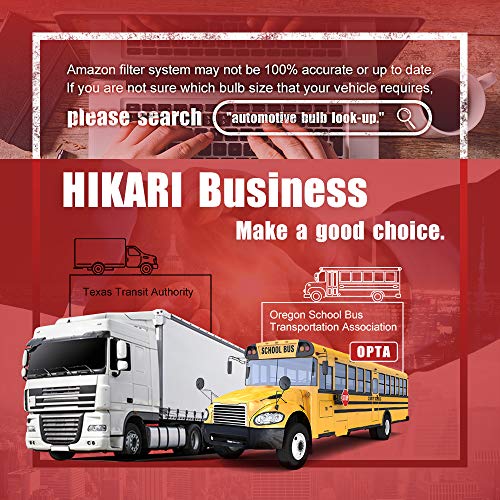 HIKARI H7 LED bulbs, New Gen of Japanese CSP LED Tech, Adjustable Beam, Easy install, Halogen Replacement 6K Cool White Foglight IP68