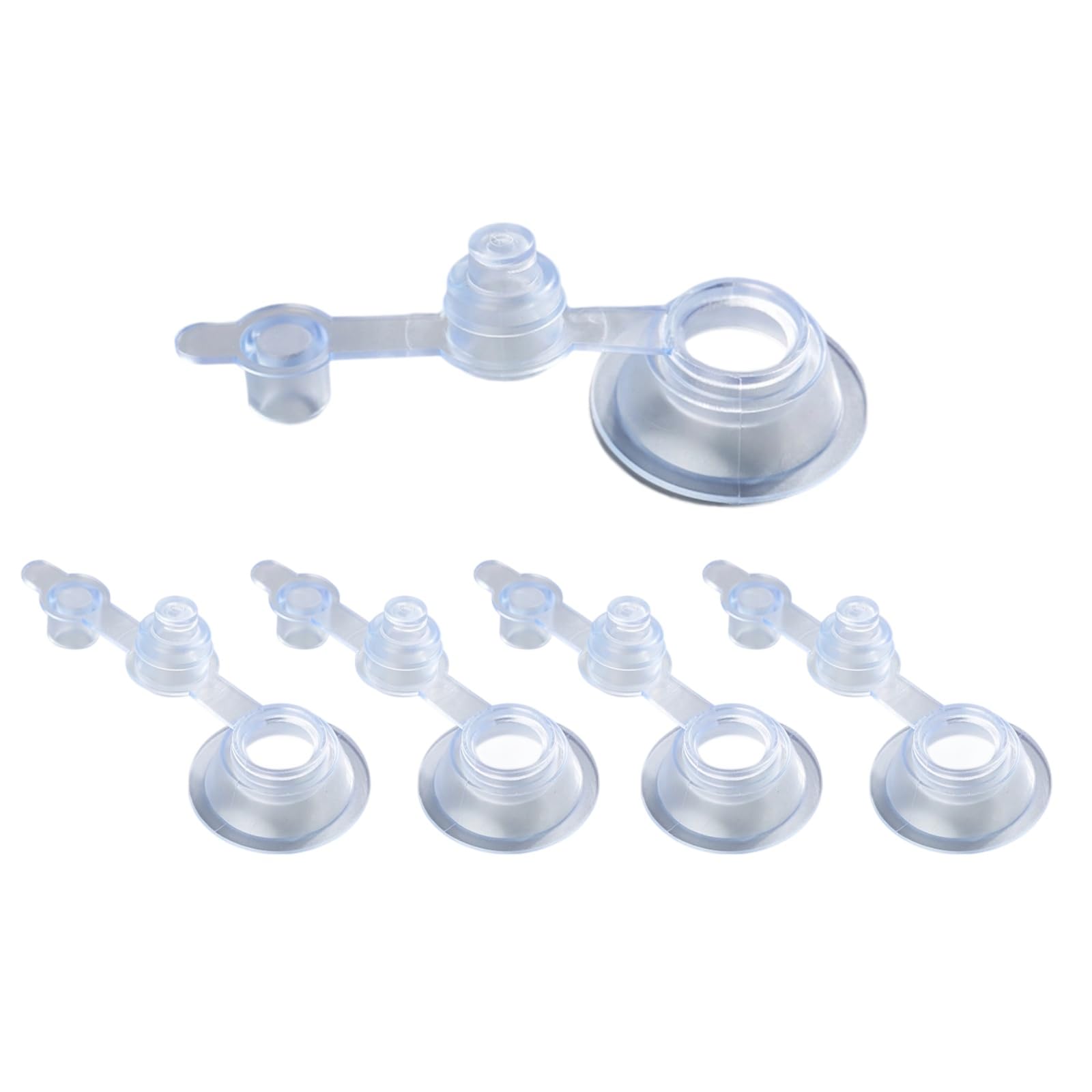 Luoyuanjia 5Pcs Air Bed Valve Lid Secure Air Mattress Plug Replacement Inflatable Valve Cover for Yacht Swim Ring Accessories