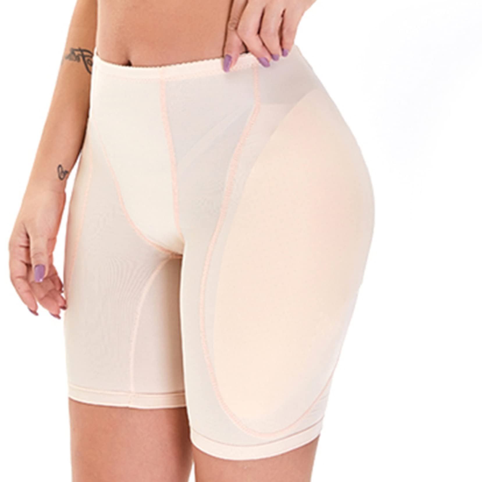 Wyszczuplające damskie nakładki na biodra z bielizną modelującą ujędrniającą brzuch i wygodną rozciągliwą bielizną - S/M/L/XL/2XL/3XL/4XL/5XL/6XL Baterie domowe