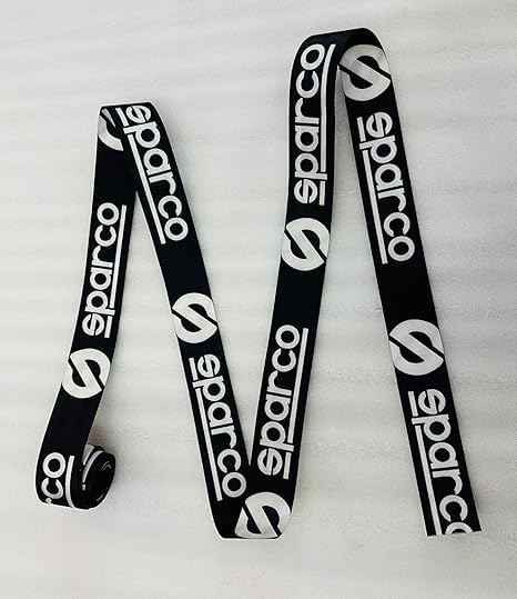 Image of CarOxygen Innovation seatbelts Berger Group Comfort car Safety Belt (Sparco Black)