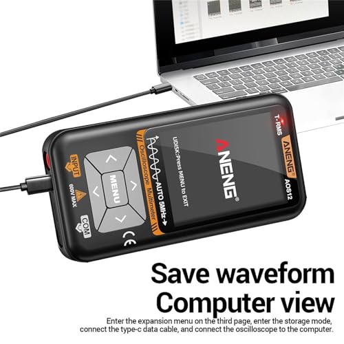 Multimètre automatique haute précision avec écran LCD rétroéclairé - 6