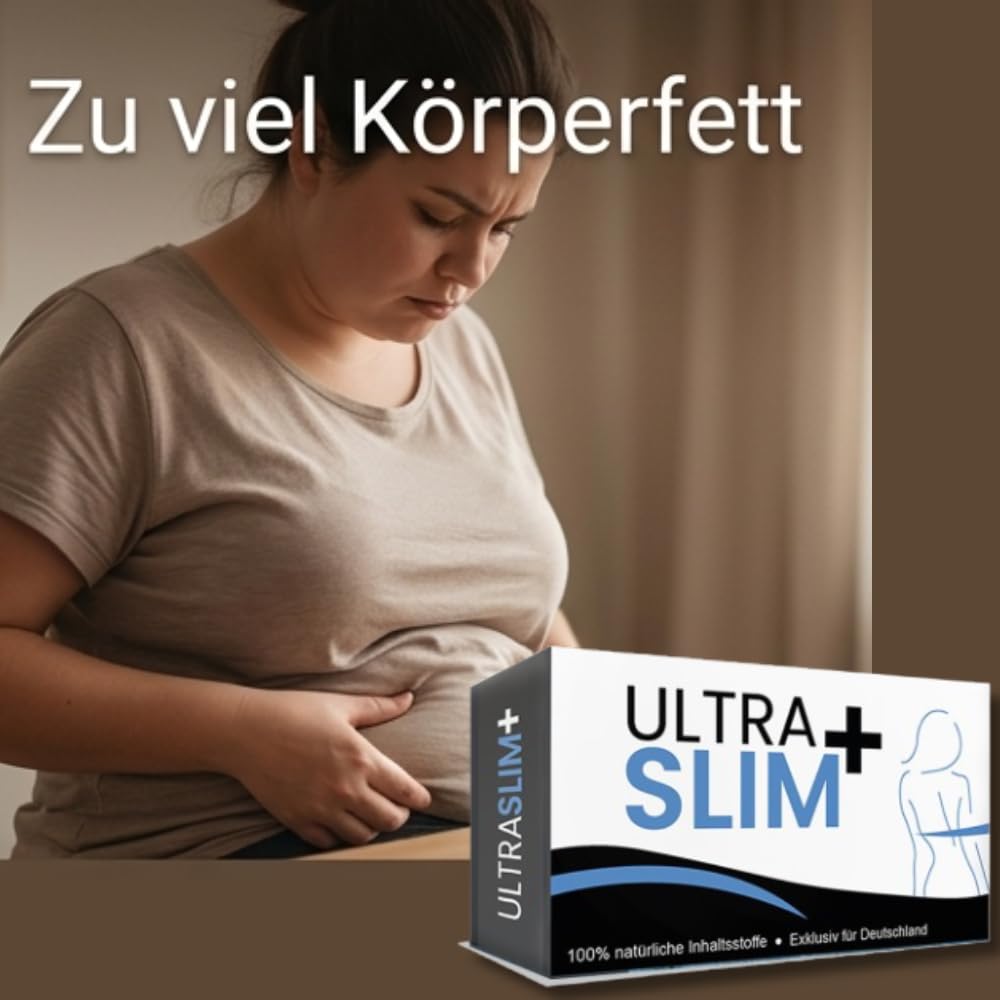 Natürliche Ultra Slim + Abnehm Kapseln mit Garcinia Cambogia, Koffein und Bittermelonen-Extrakt. Erreiche mit Ultra Slim+ dein wohlfühl Gewicht!!!