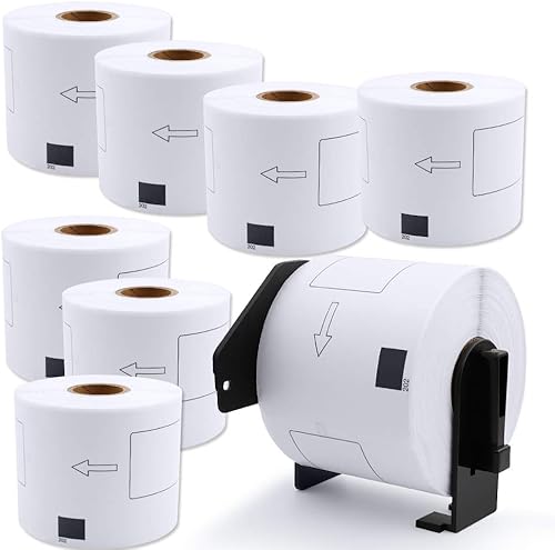 COLORWING Etiquetas de envío compatibles de 2-37 x 4 pulgadas de repuesto para etiquetas Brother DK-1202, etiquetas de dirección troqueladas para