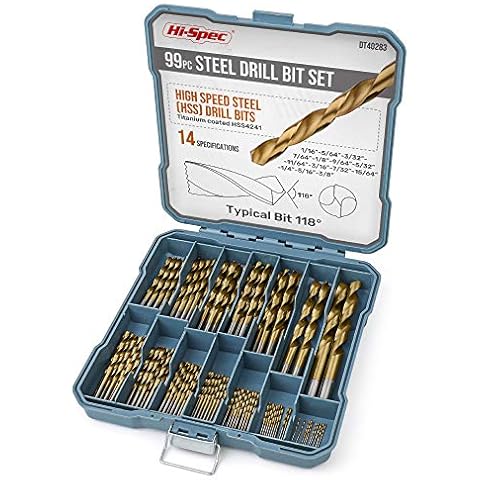 Hi-Spec Kit de Forets HSS 99 pièces Cover