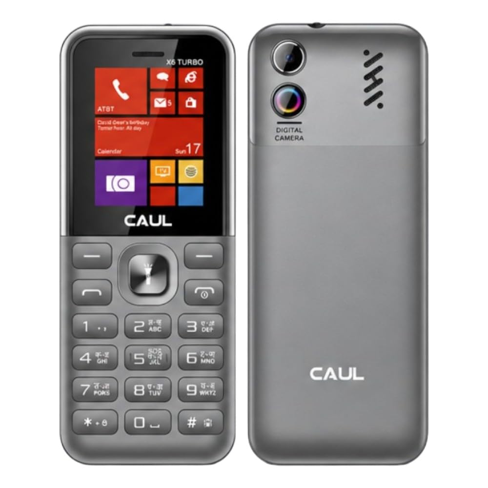 CAUL X6 Turbo 2G Feature Phone with 2.0-inch LCD Display | 2750mAh Battery | Dual SIM | 0.3MP Camera | Wireless FM-picture-15