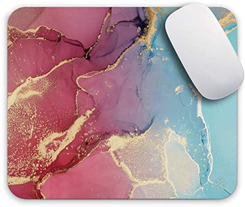 Oriday Gaming Mouse Pad Inspirational Quote Mouse Pad Motivational Quotes for Work (Purple and Blue)