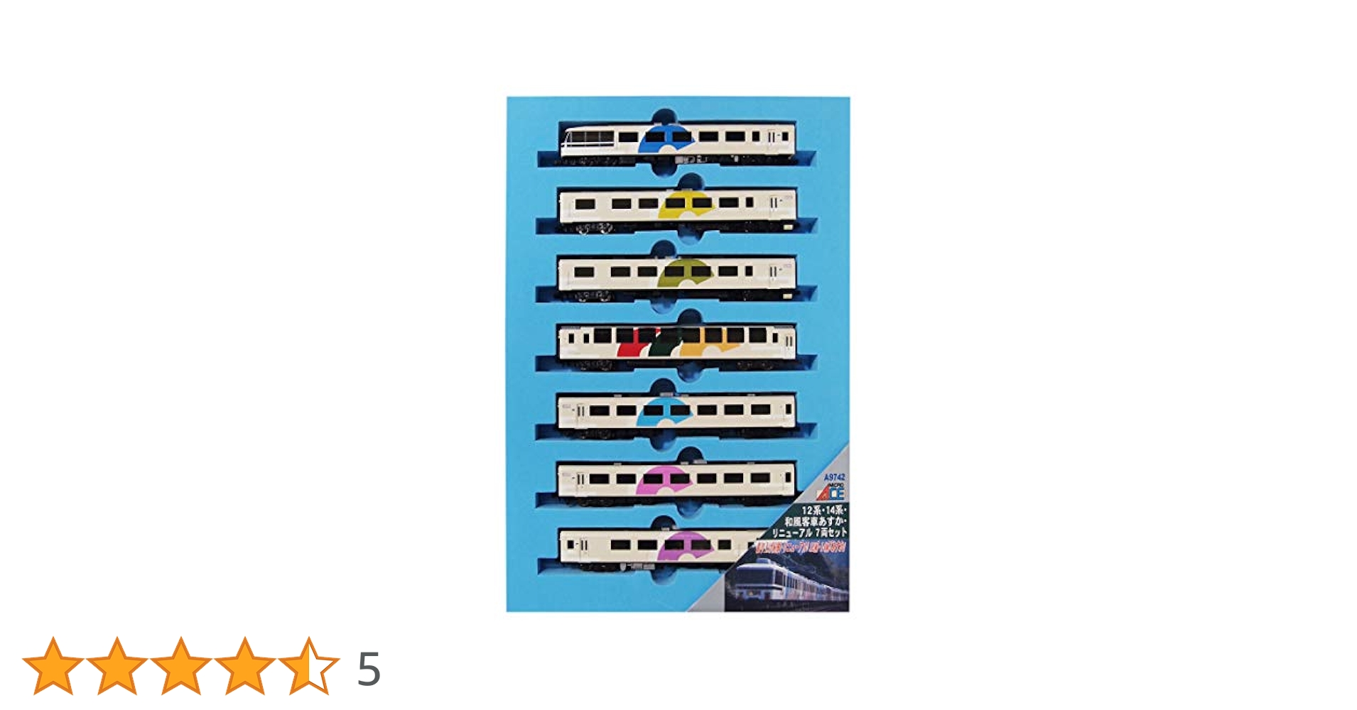 マイクロエース A-9742 12系・14系和風客車あすかリニューアル7両セット Amazon.co.jp: マイクロエース A-9742 12系 14系 和風客車