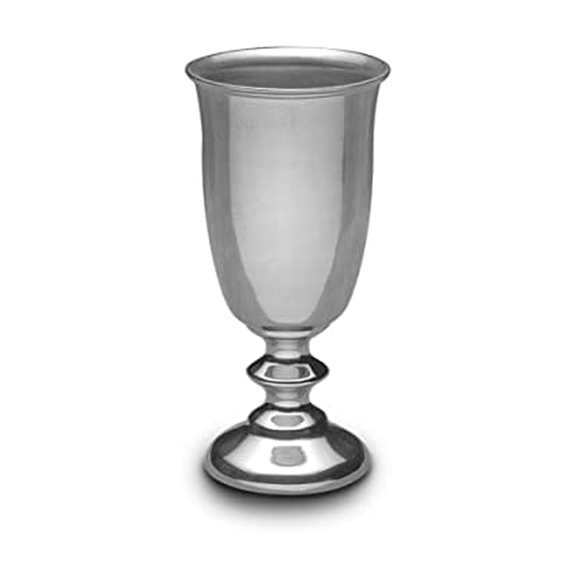 Wilton Armetale Wine Goblet , silver -, 1 Count (Pack of 1)