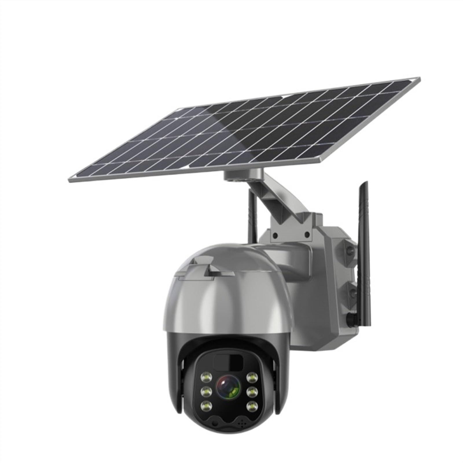Caméra de sécurité, 4G Carte SIM caméra Solaire Batterie intégrée IP extérieure 4MP sans Fil sécurité PTZ PIR de Surveillance Mouvement(WiFi Camera Only)