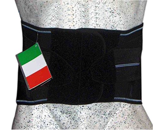 Pavis CORSETTO ORTOPEDICO WELLNESS MAN, Fascia Lombare Supporto Schiena per Uomini e Donne Ortopedico 33 cm - S