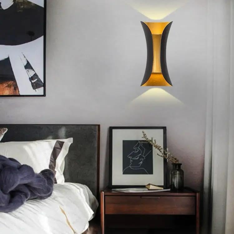 Image of blissbells Wall Lamps & Sconces (2 Way Fancy Golden wall Light)