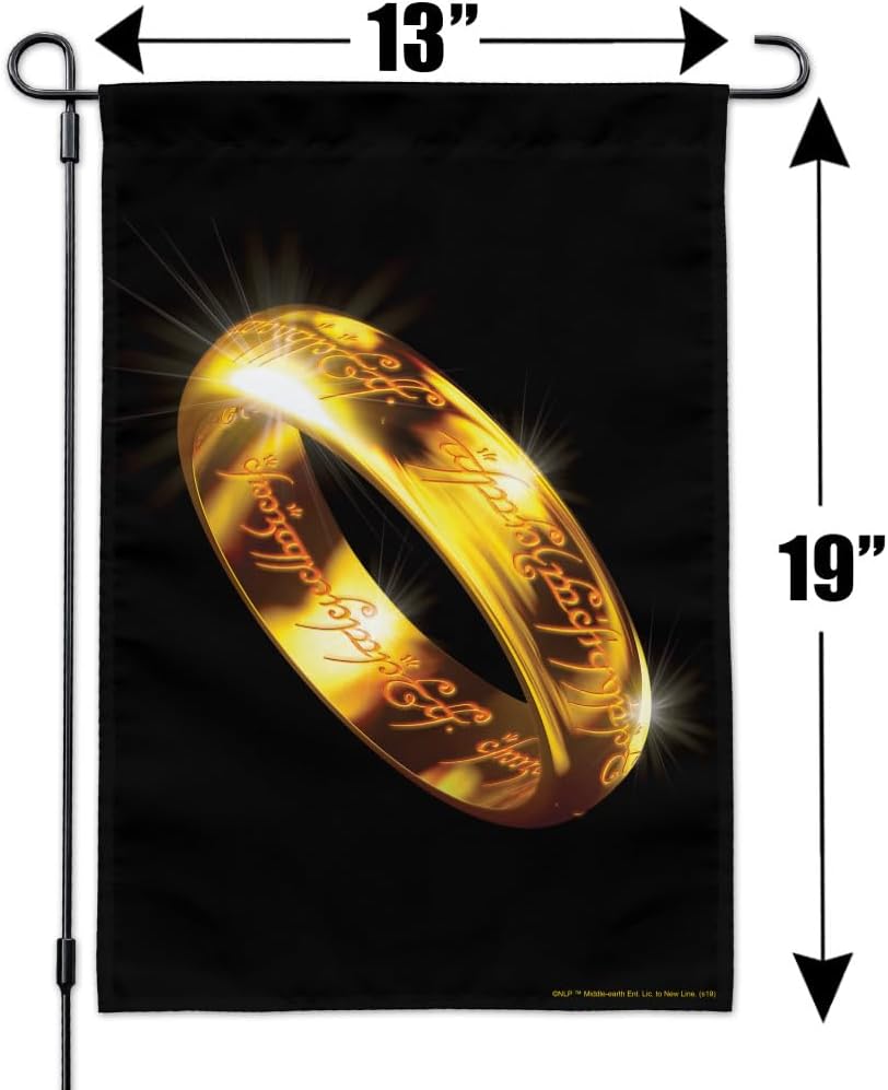 THE LORD OF THE RINGS The One Ring Garden Yard Flag
