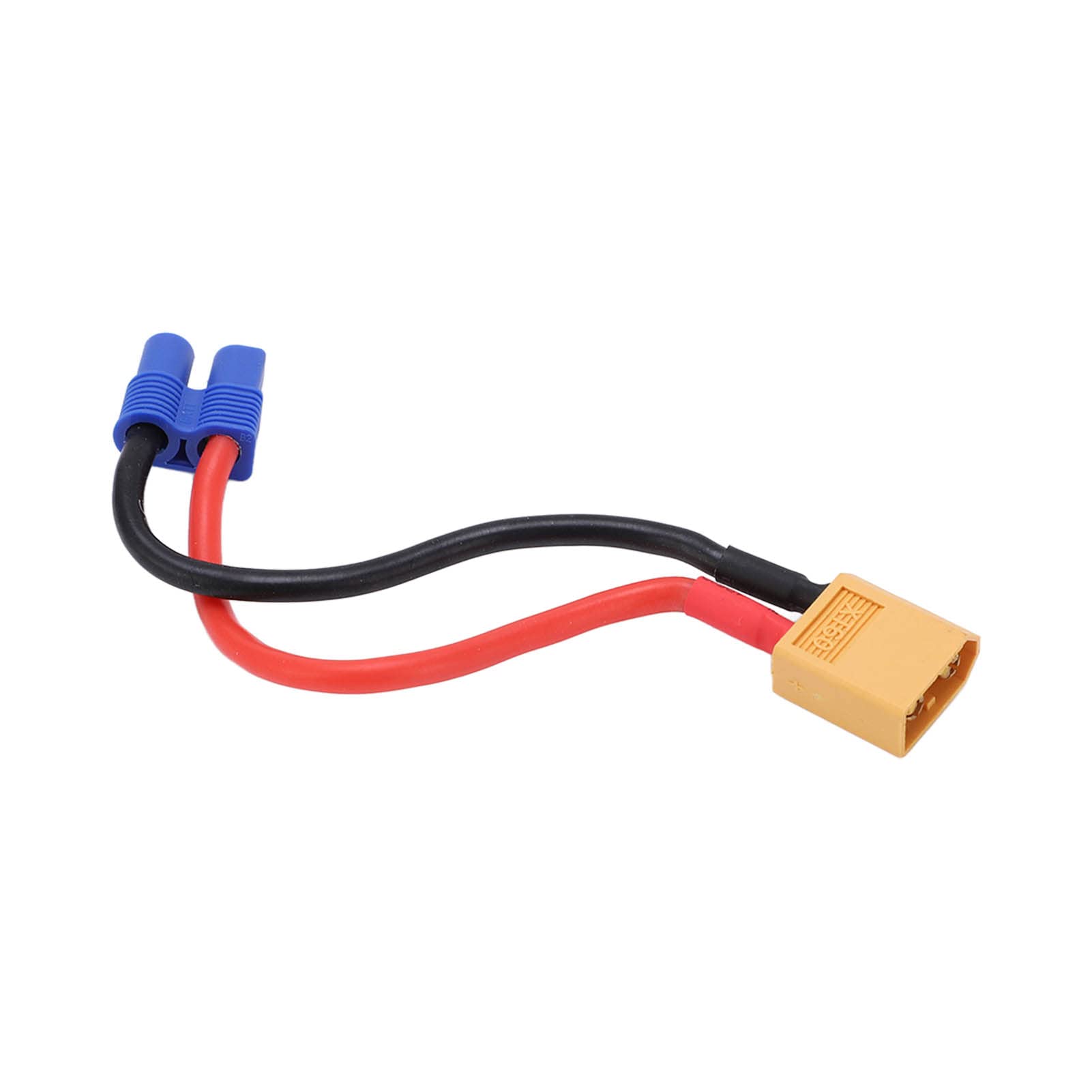Yctze Adaptateur XT60 vers EC3 Connecteur Femelle vers Mâle pour Voiture RC, Avion et Installation Facile