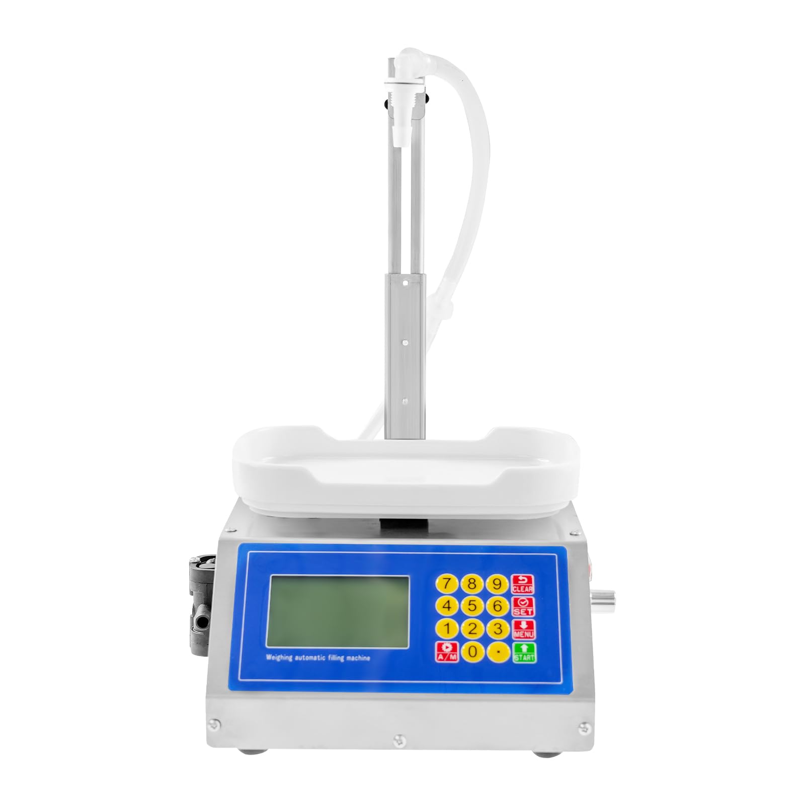 Quantitative Flüssigkeitsabfüllmaschine 30W Elektrische Abfüllanlage mit Membranpumpe, LCD Display, 8g-3kg Kapazität, für Getränke Spirituosen Sojasauce Essig Reagenzien
