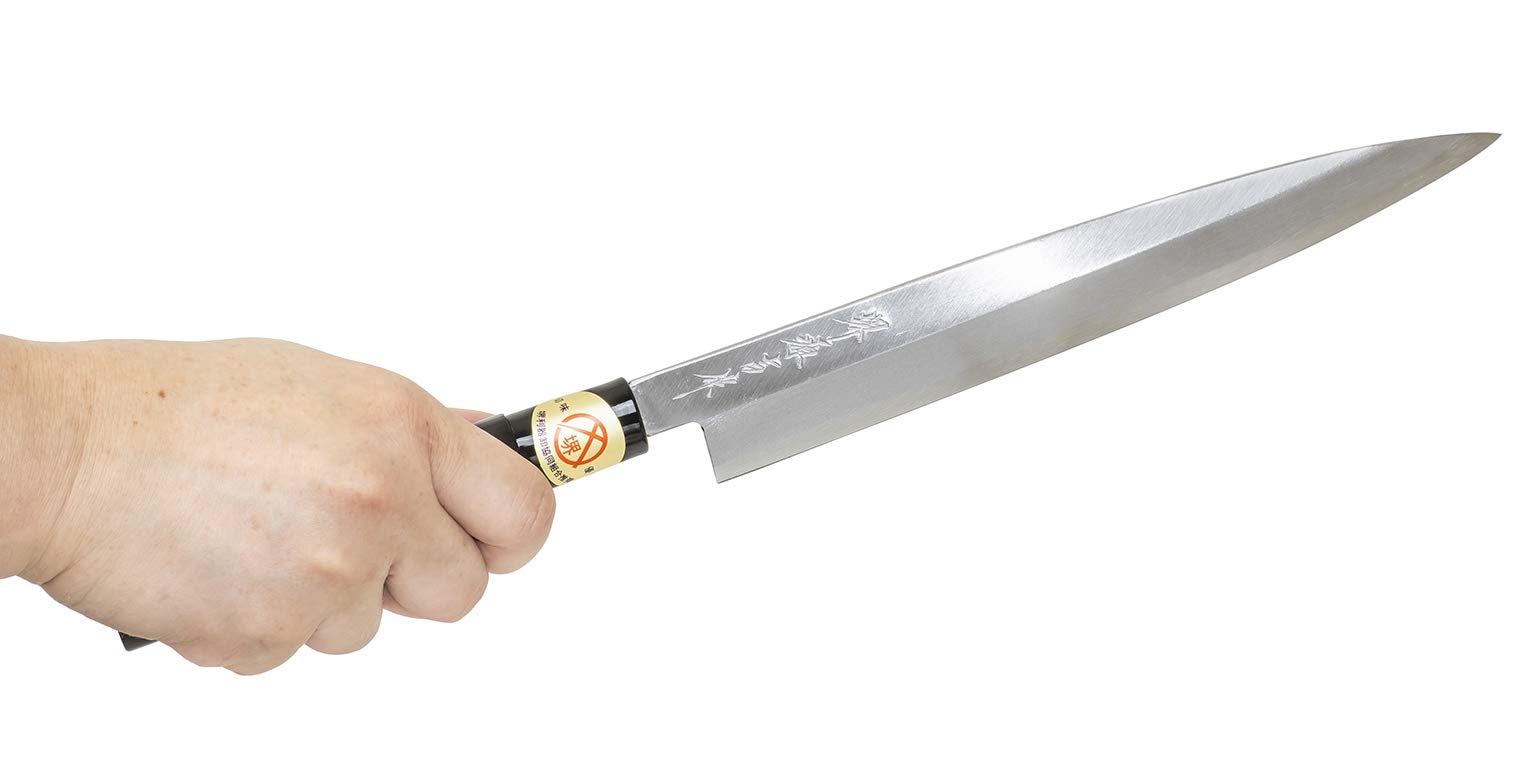 青木刃物 堺政次請合 大出刃包丁 本カスミ240 青木刃物 堺政次請合 大