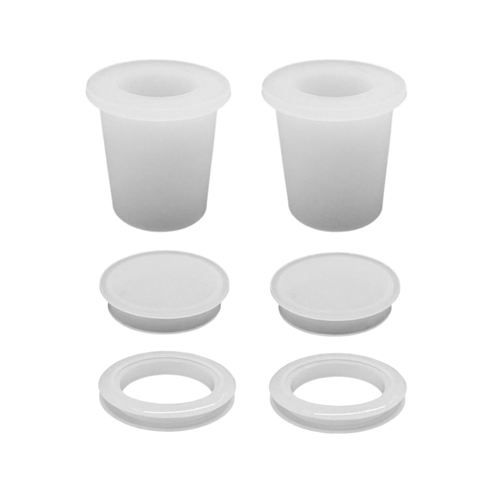 Sombrilla de mesa anillo de agujero protector y buje de silicona flexible