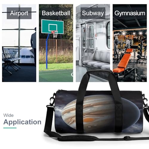 Gym Bag For Women Men Lightweight Jupiter Landscape Print Duffel Bag Personalized Travel Bags For Travel Sports3