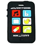 Silli Chews Cute Baby Teether Cell Phone Kids Pretend Play Toy Fake Phone for Babies Telephone...