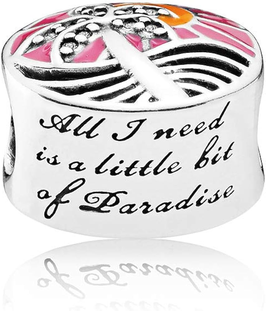 Amazon.com: Pandora Jewelry Tropical Sunset Cubic Zirconia Charm