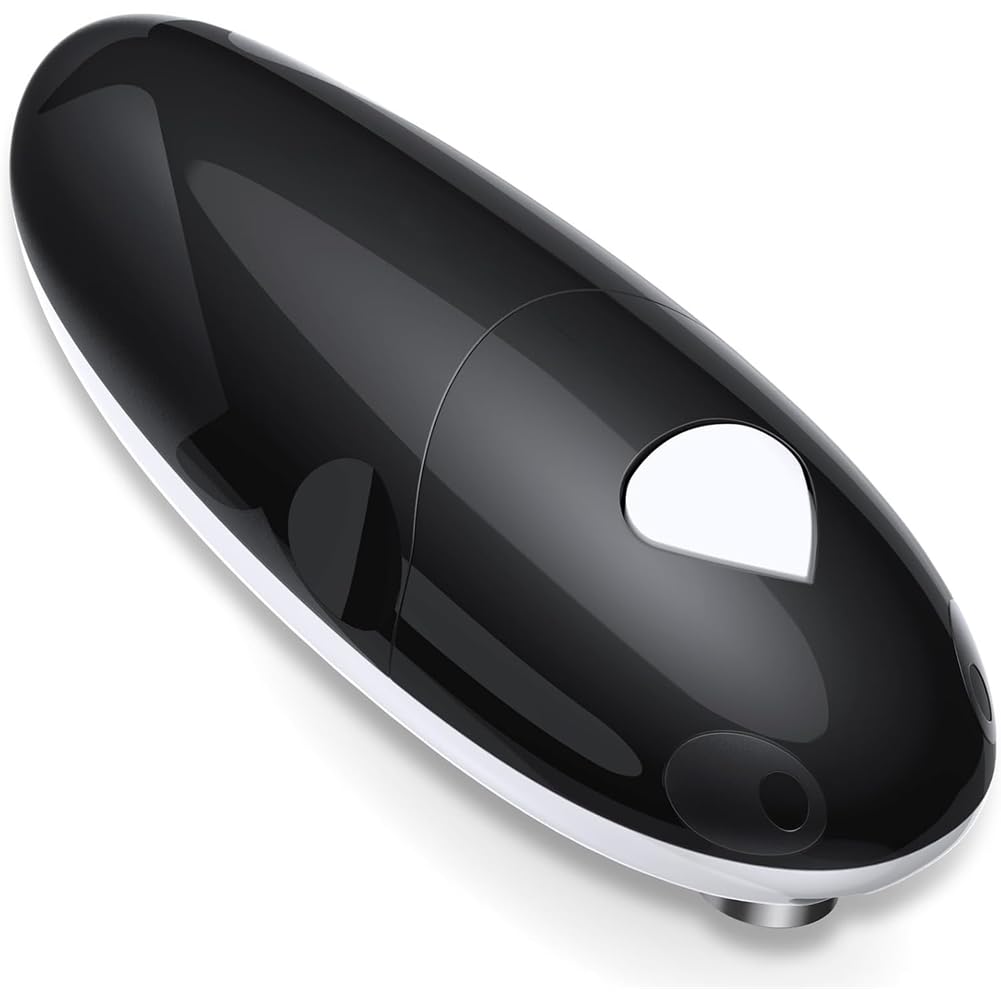 Hndhbfgrt Electric Can Opener, Can Opener for Seniors, Suitable for Any Size Cans,Smooth Edge,Battery Powered,Automatic Can Opener