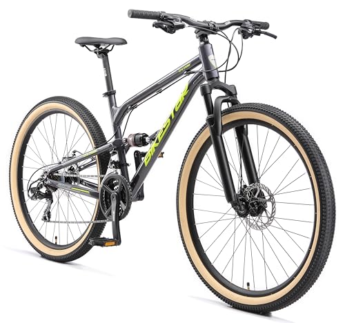 BIKESTAR Fully Aluminium Mountainbike Shimano 21 Gang Schaltung,...