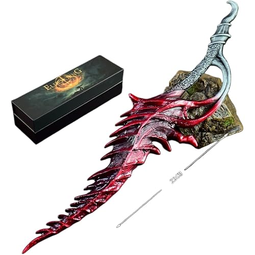 Superbuybox Elden Ring DLC Shadow of Erdtree Reduvia Blood Blade Giftbox Martial Art Knife Dagger Game Collection Party Supplies Desk Decoration w/Display Stand