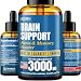 Brain Supplement for Memory, Focus, Energy & Clarity - Natural Nootropic with Ginkgo Biloba, Ginseng & L-Tyrosine - USA Made - Mental Health & Concentration Boost - Better Absorption Than Brain Pills
