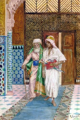 Tableaux peinture sur toile Le retour à de Rudolf Ernst SERENDIPITP 60x90cm