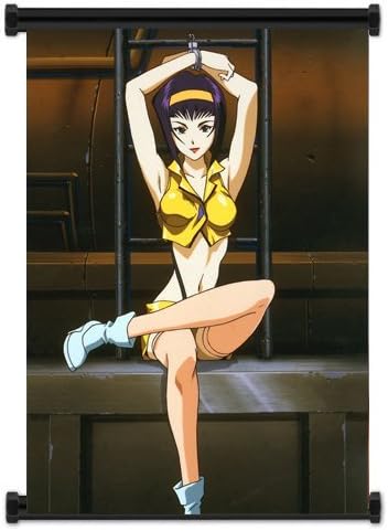 Amazon.de: LunBrey Cowboy Bebop Faye Valentine Anime Fabric Wall Scroll  Poster (16x21) Inches