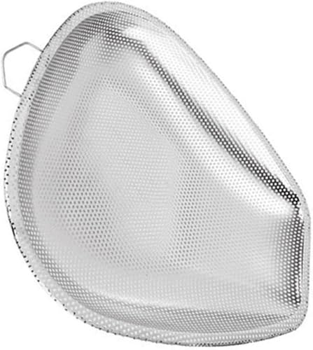 Alipis Shau Kei 36 - Colador de pasta de acero inoxidable, cesta de lavandería de metal, colador plegable de acero inoxidable, colador de acero