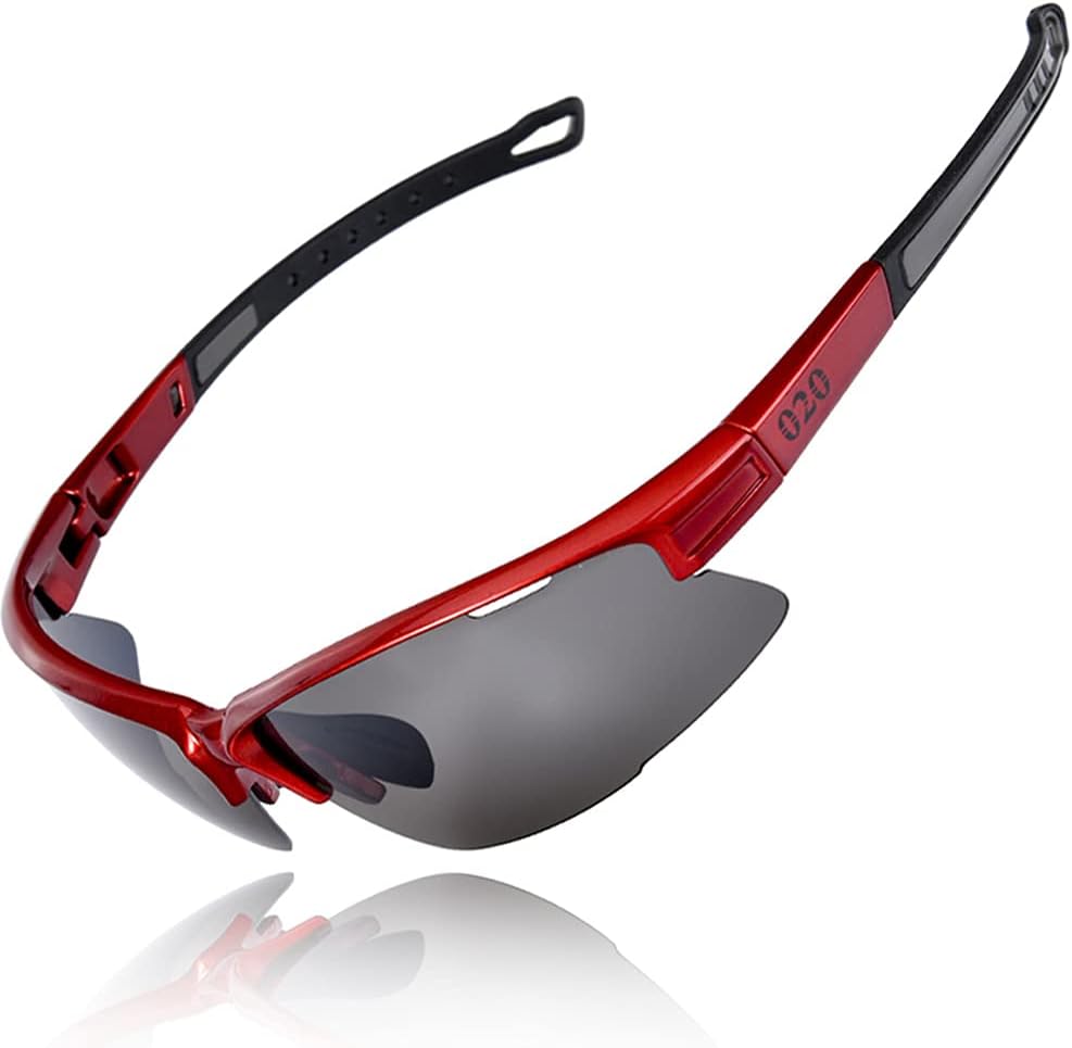 Polarized Sports Sunglasses for Softball Baseball Men Women Teens Youth 020 Polarized Sunglasses