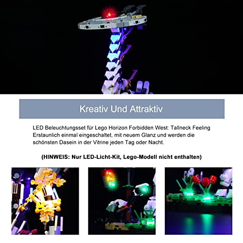 Update Version Light Kit Compatible with Lego 76989 Tallneck (Light Only, No Model) - Image 4